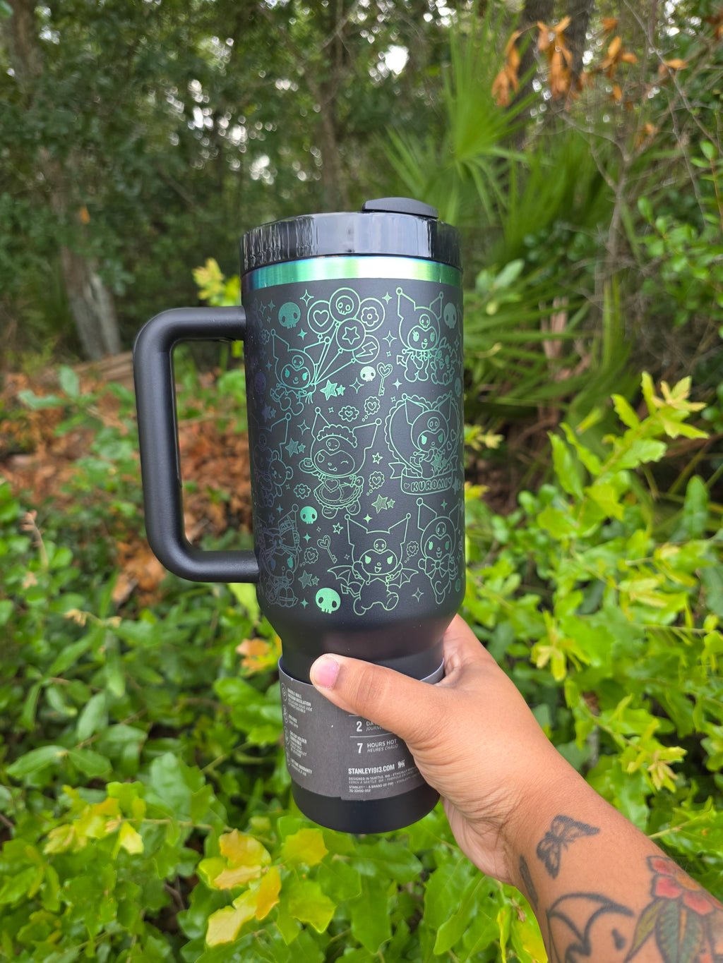 Bunny Laser Engraved Stanley Tumbler
