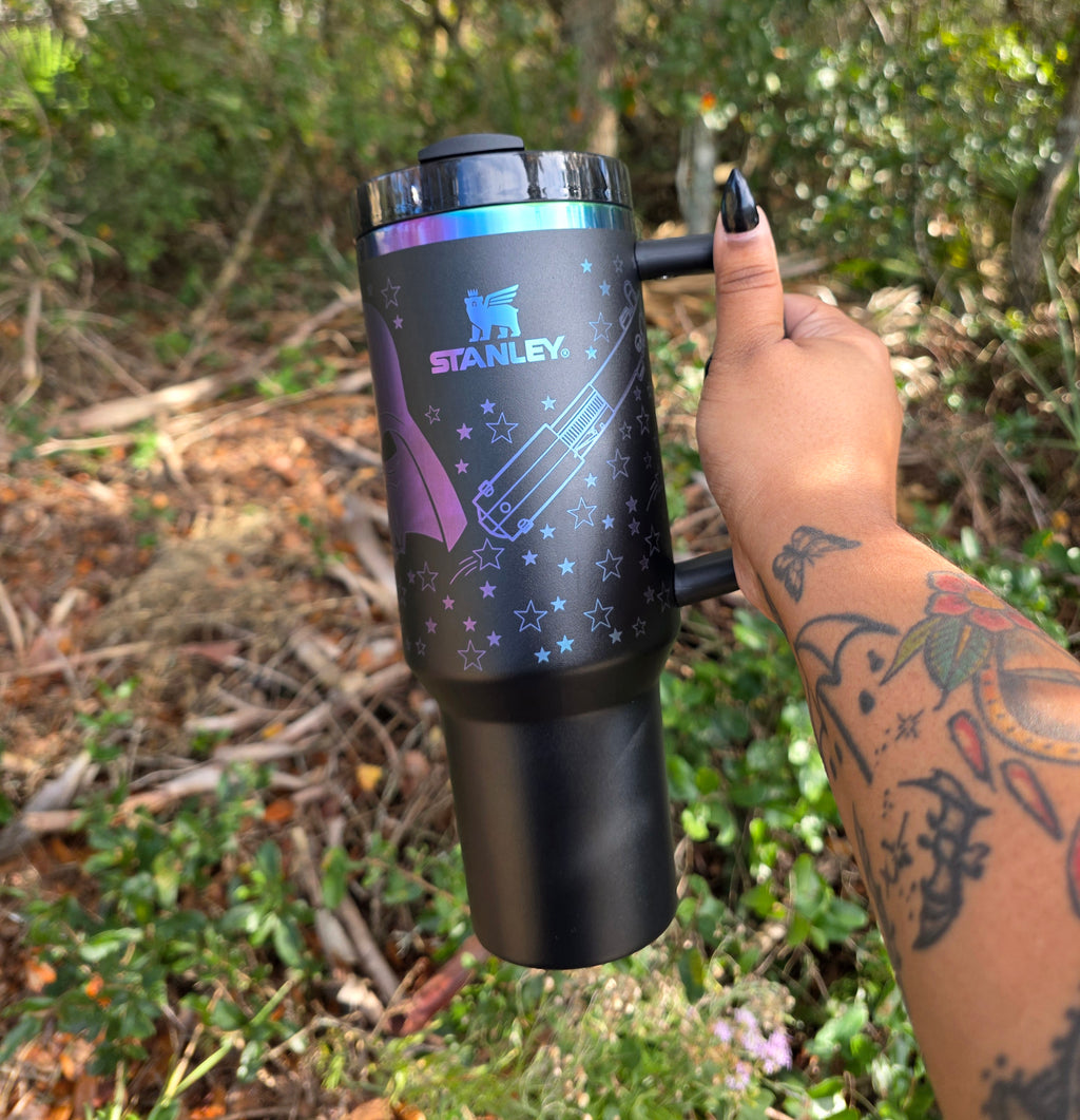 War of the Stars Laser Engraved Stanley Tumbler