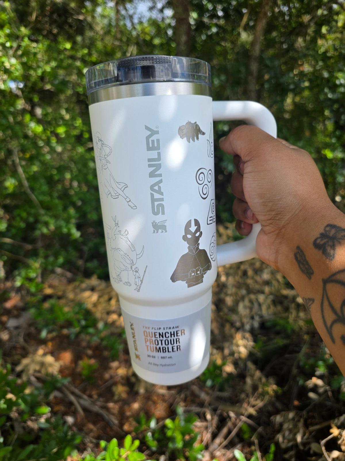 Avatar Laser Engraved Stanley Tumbler