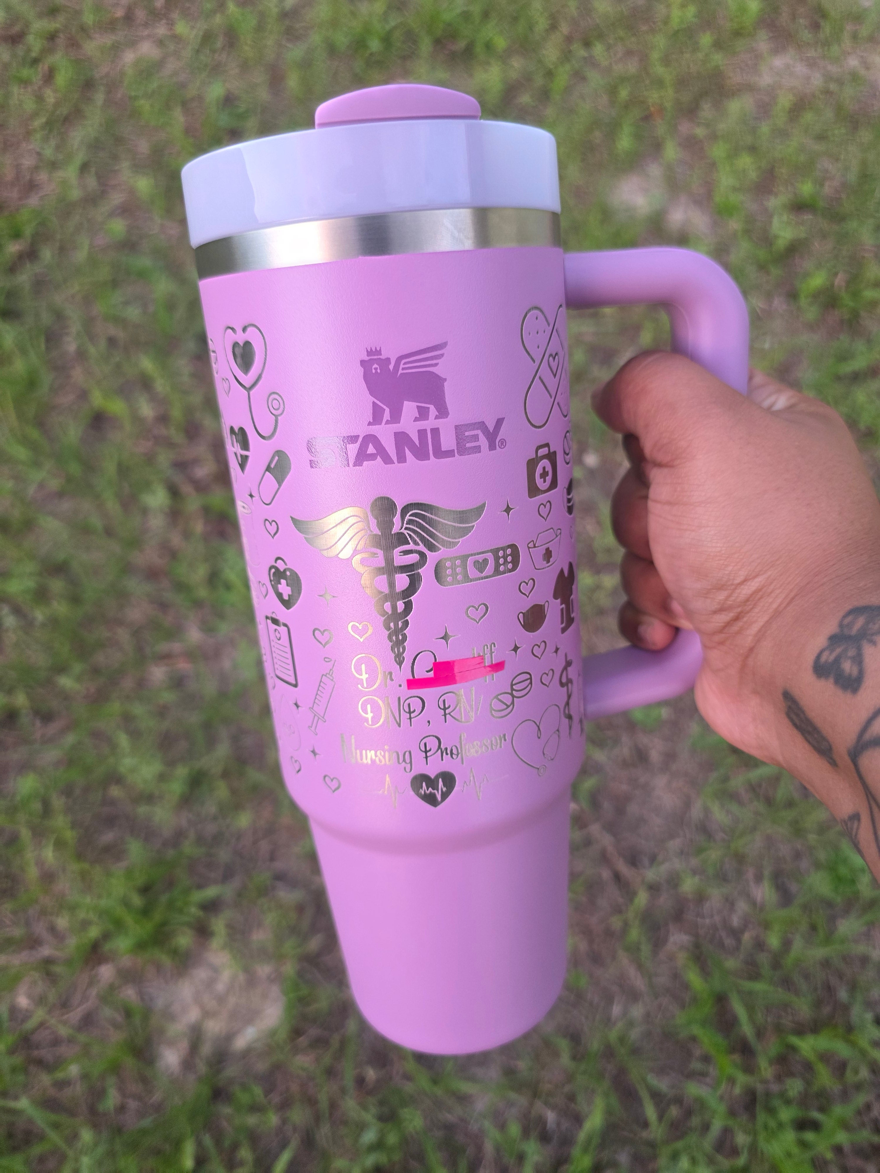 Nurse Personalized Stanley Engraved Tumbler