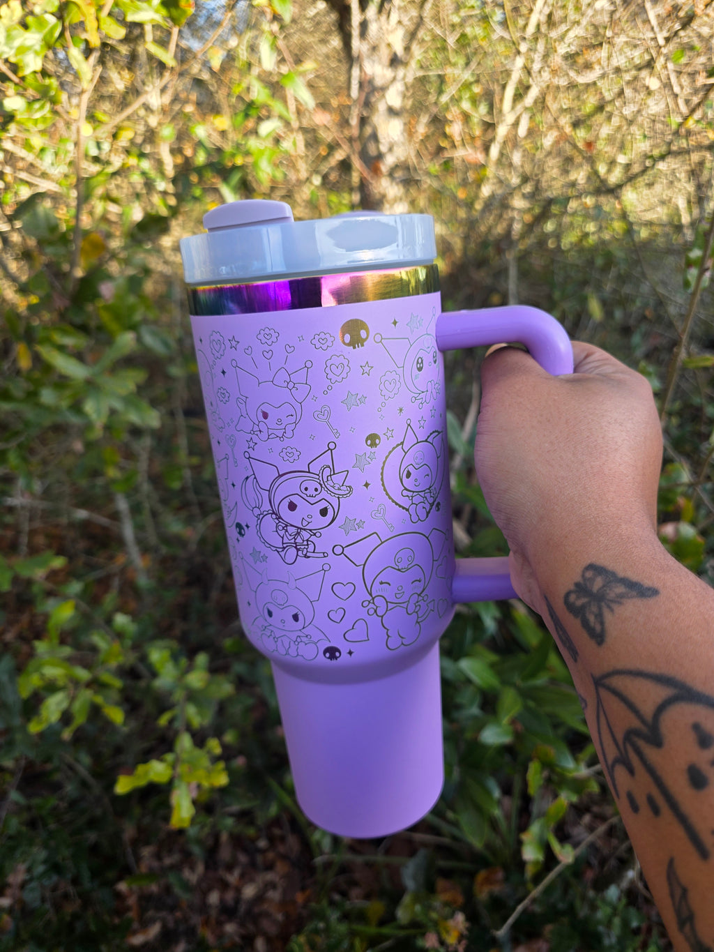Bunny Laser Engraved Stanley Tumbler