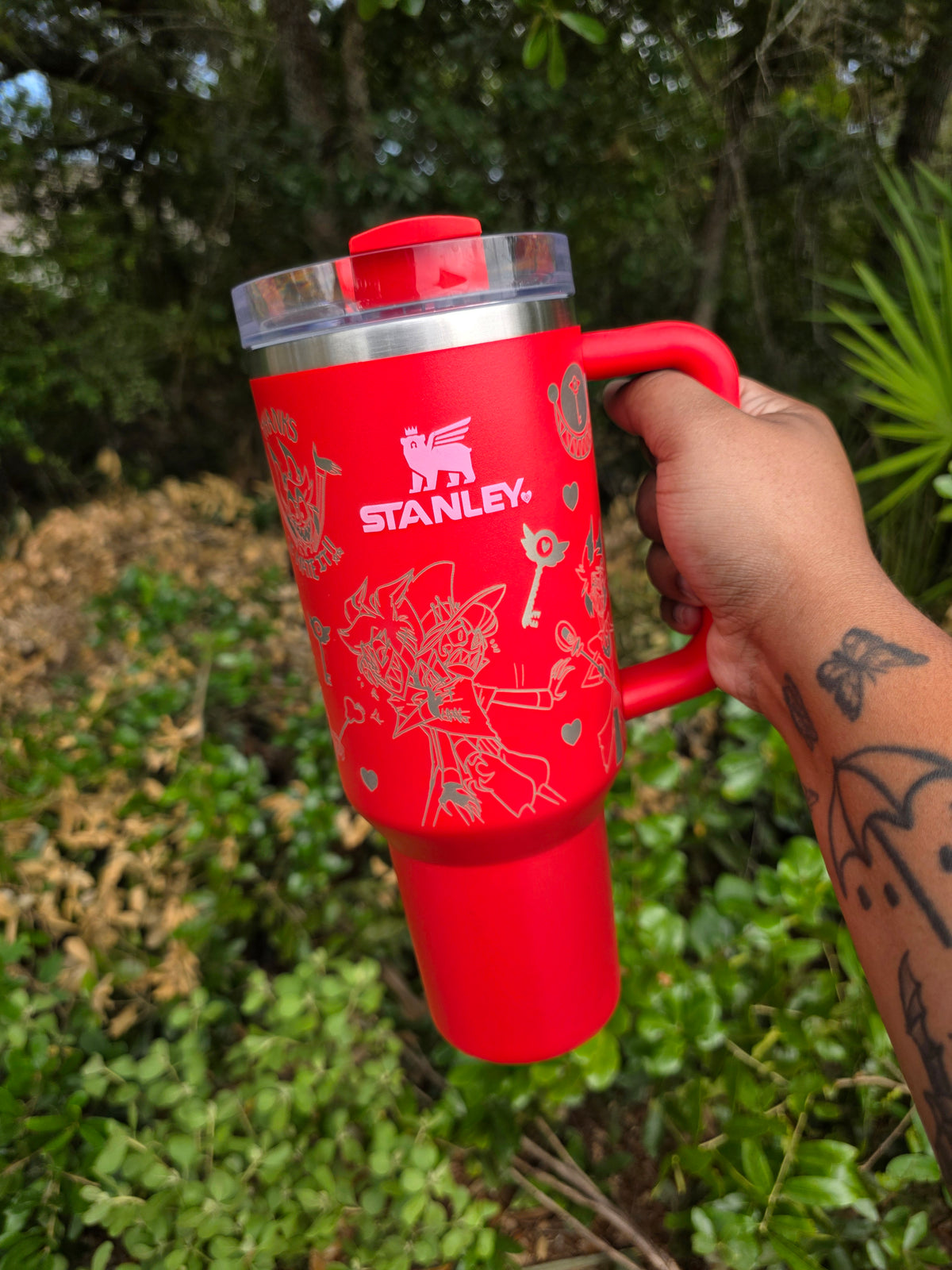Cartoon Hotel 2.0 Laser Engraved Stanley Tumbler