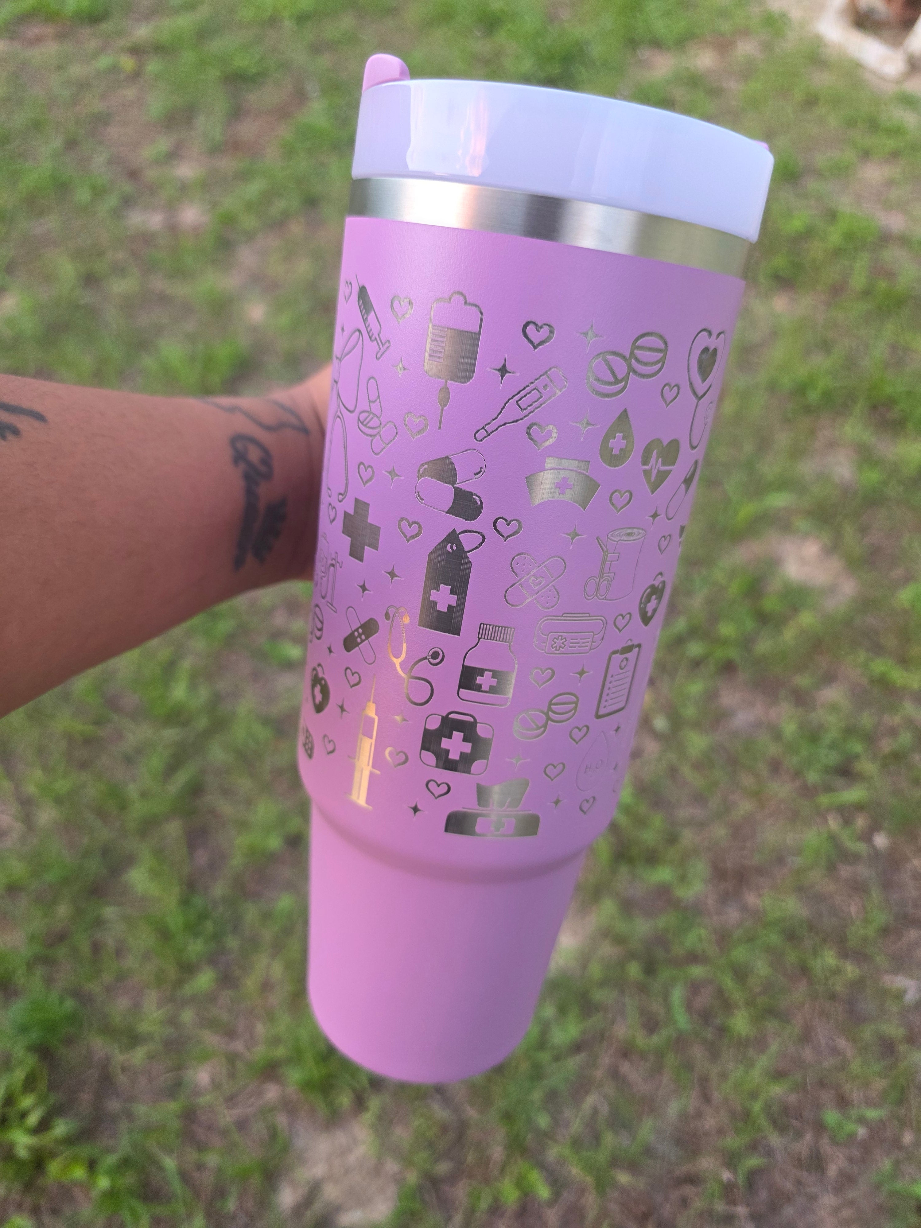 Nurse Personalized Stanley Engraved Tumbler