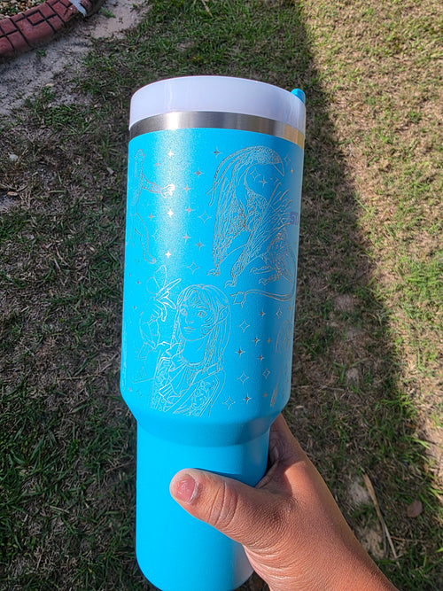 Avatar Universe Laser Engraved Stanley Tumbler