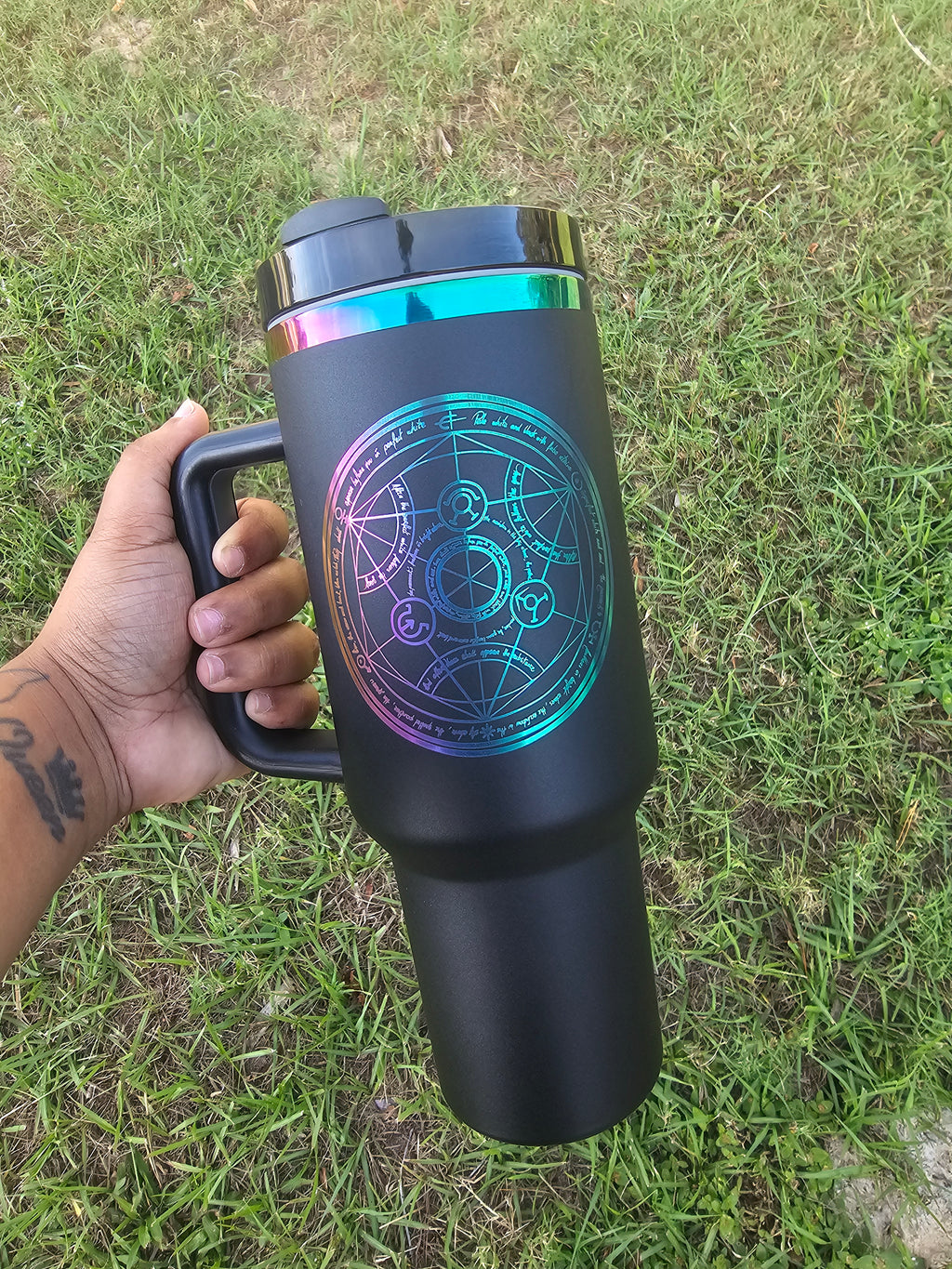 Custom Laser Engraved Unbranded Tumbler