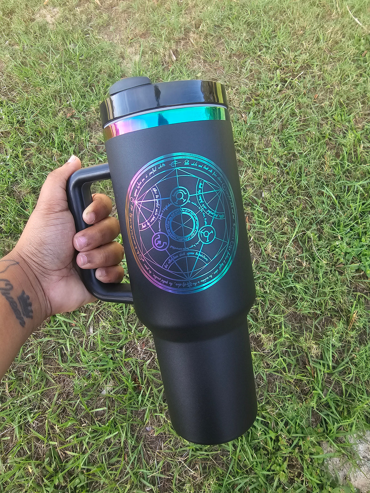 Custom Laser Engraved Unbranded Tumbler