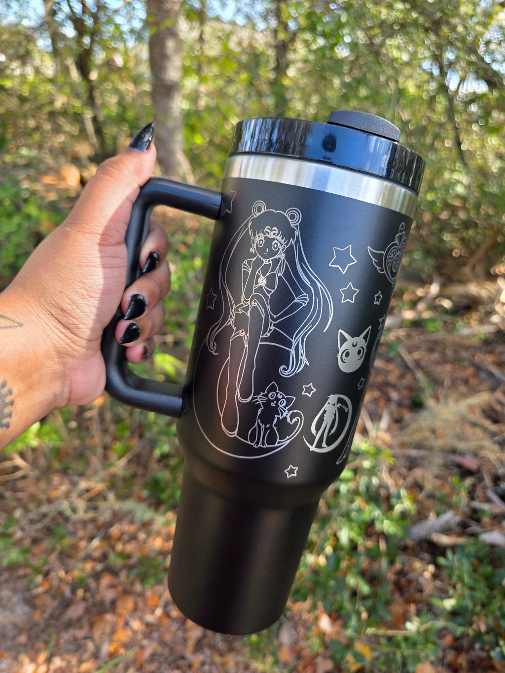 Sailor Girl Stanley Engraved Tumbler