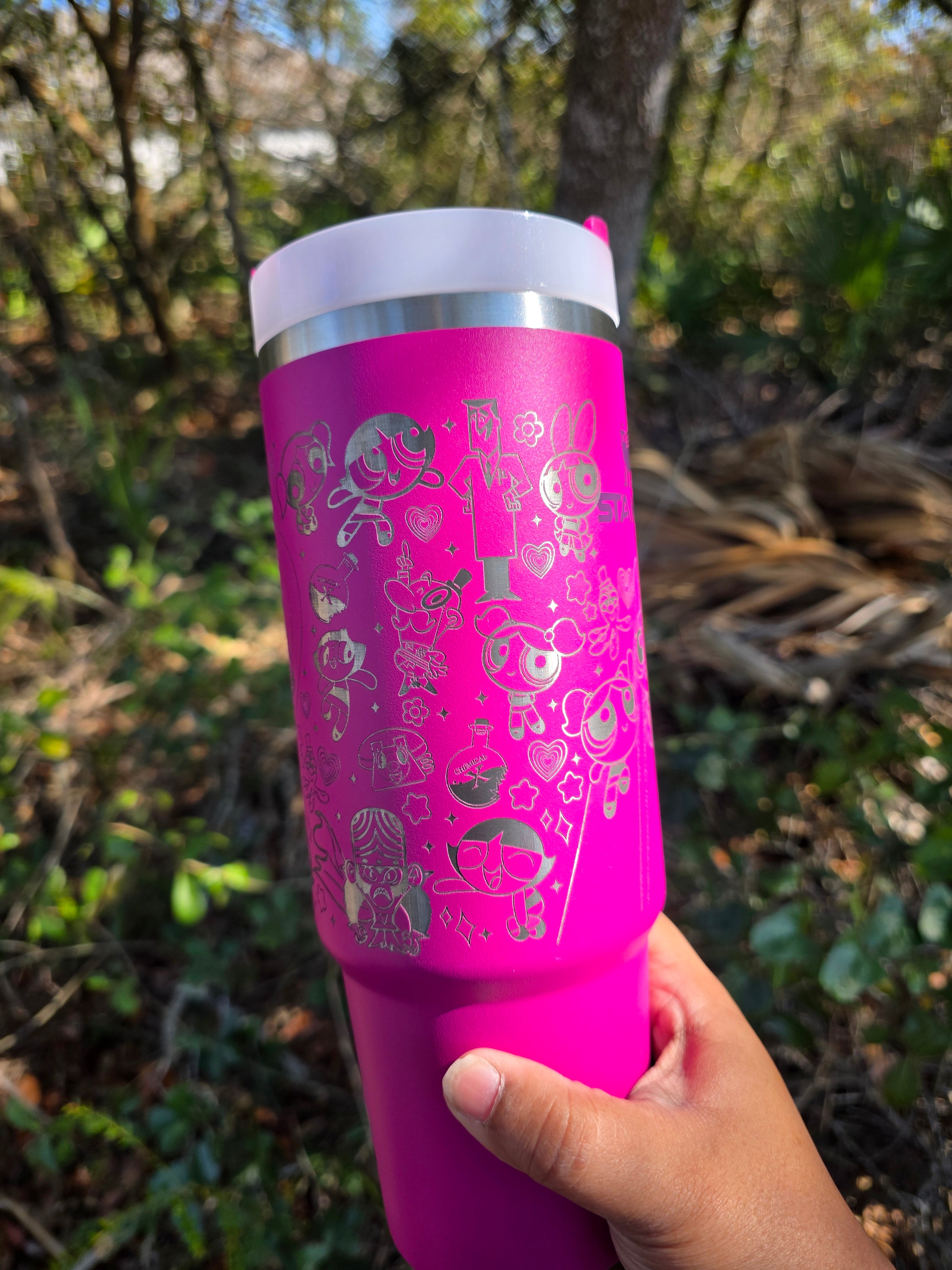 Power Girls Stanley Engraved Tumbler